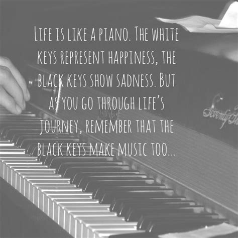 Life Is Like A Piano Quotes Deep Meaningful Inspirational Words