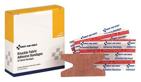 First Aid Only 3 In Lg 1 12 In Wd Adhesive Bandages 39n8851 850