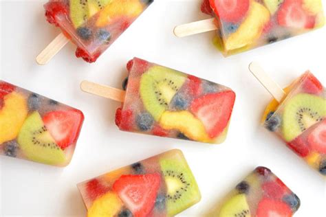 Food Homemade Colorful Fruit Ice Lolly Buykud