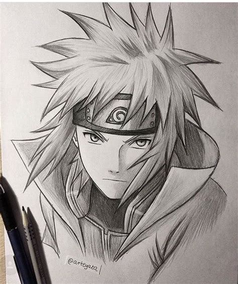 Full Body Naruto Drawings In Pencil