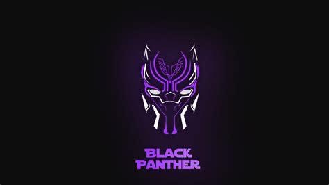 Black Panther Logo In Black Background 4k Hd Black Wallpapers Hd