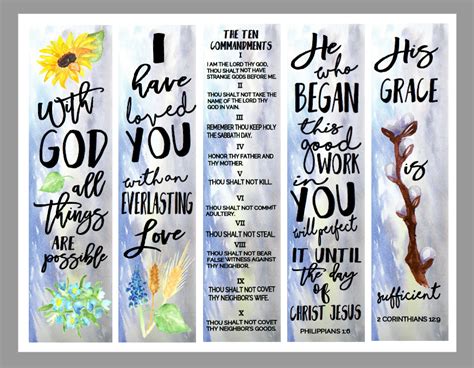 Christian Study Tools Free Bookmarks