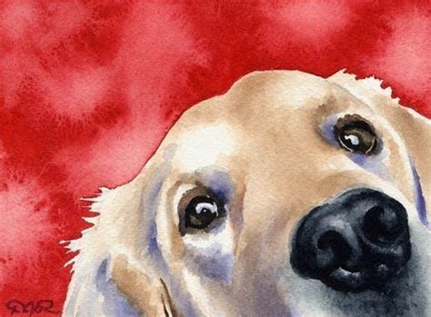 Labrador Retriever Art Print By Artist Dj Rogers Etsy Labrador