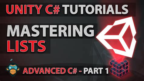 Learn To Program Lists Advanced Unity Tutorial Youtube