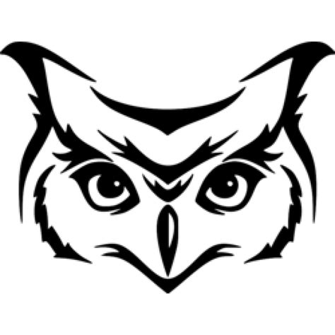 Art And Collectibles Tribal Owl Png File With Transparent Background
