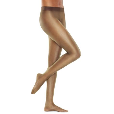 Hanes Perfect Nudes Sheer To Waist Run Resistant Light Tummy Control
