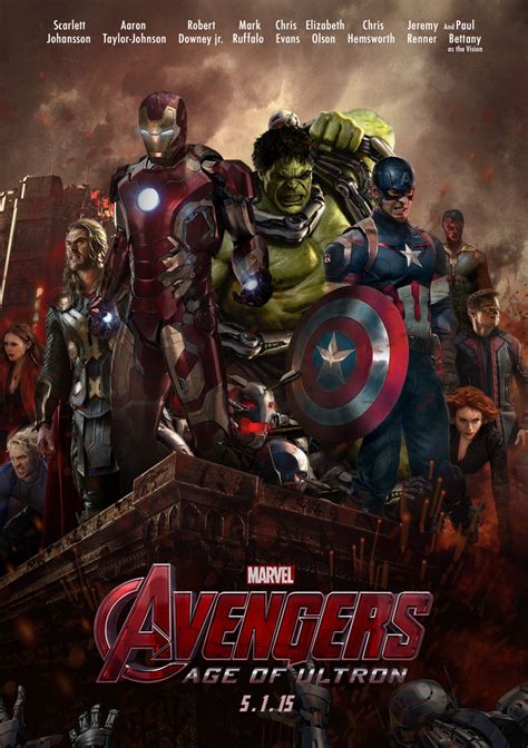 Avengers Age Of Ultron Poster The Avengers Age Of