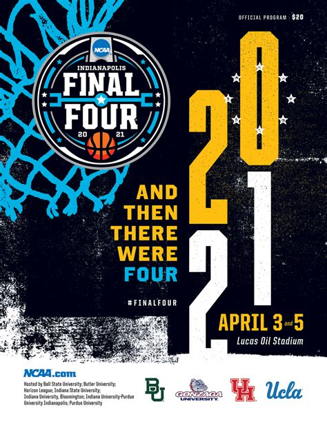 2021 Ncaa Mens Final Four Program Learfield Publications Store