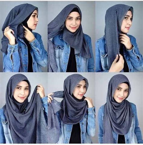 Tutorial Hijab Pashmina Malaysia Hijab Style Tutorial How To Wear