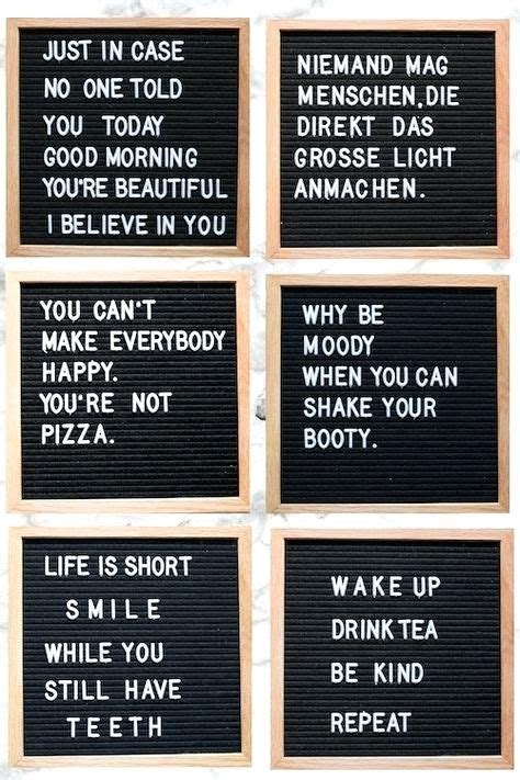 Funny Letter Board Quotes
