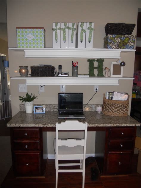 The bradley corner desk makes sure you don't compromise on work for a smaller living space. Life in the Heald house: Pintrest addiction = busy hubby