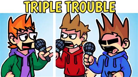 Eddsworlds Characters Matt Tom And Tord Sing Triple Trouble Ew Hb