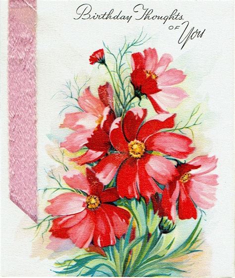 1940s Unused Vintage Birthday Card And Envelope Every Day Etsy