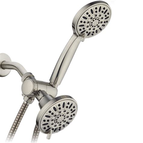 Aquadance 48 Spray 4 In Dual Shower Head And Handheld Shower Head With