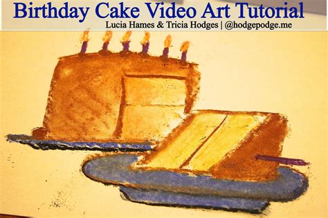All from our global community of videographers and motion graphics designers. Birthday Cake Chalk Pastel Art Tutorial - Hodgepodge
