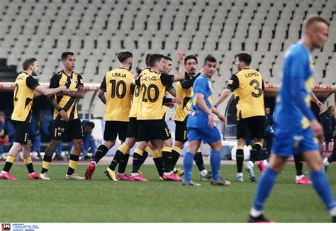 Σάββατο 03 απριλίου 2021 22:37. ΑΕΚ-Παναιτωλικός: Γκολ για την «Ένωση» 2-0 σφραγίζει την ...