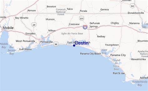 Destin Surf Forecast And Surf Reports Florida Gulf Usa