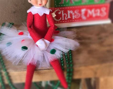 Light Pink Elf On The Shelf Tutu Skirt Elf On The Shelf Clothes Elf