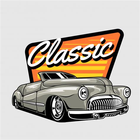 1940 classic car Vector | Premium Download