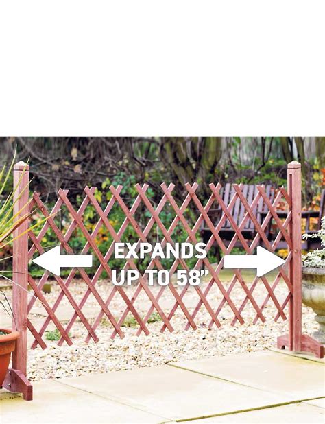 Chums Quality Expanding Fence Trellis Garden Screen Freestanding