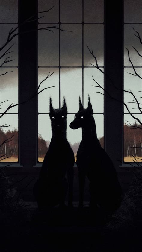 Creepy Dogs Wallpapers Wallpaper Cave