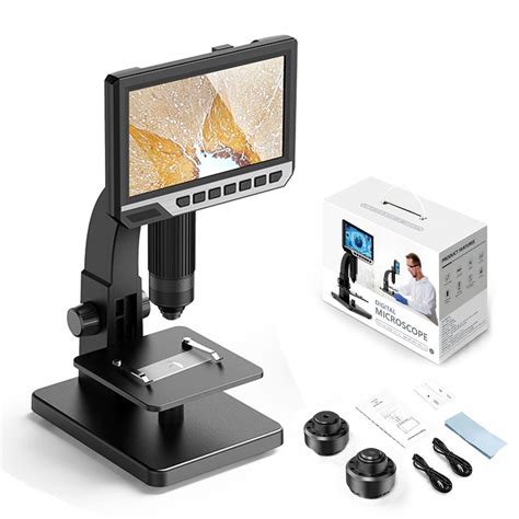 12mp 2000x Magnification Digital Usb Microscope Camera With Video