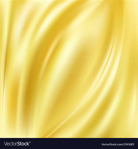 Abstract Texture Yellow Silk Royalty Free Vector Image