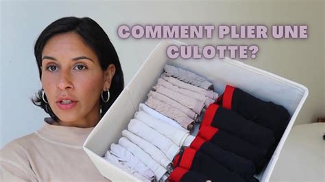 La Meilleure Fa On De Plier Une Culotte Simple Et Efficace Youtube