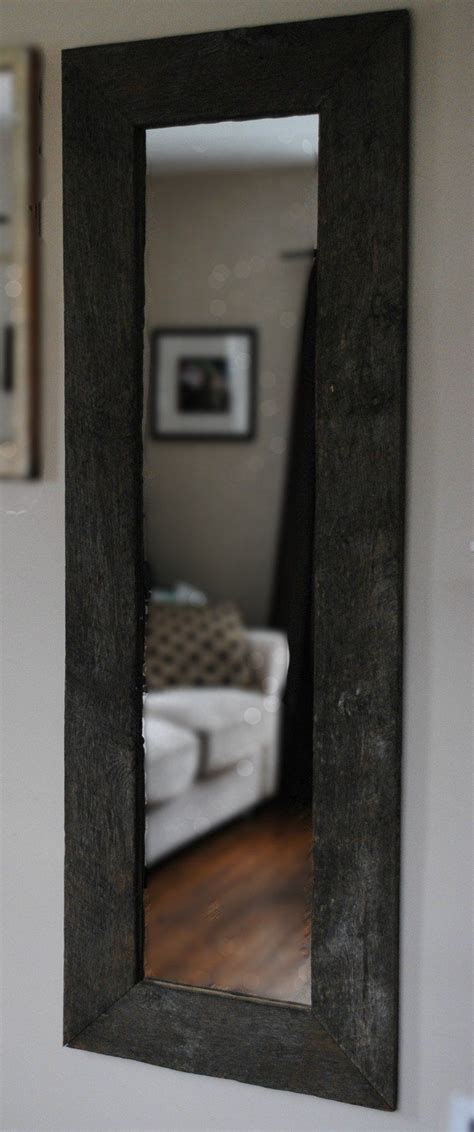 Huge selection · free shipping · excellent service · low prices Full Length Mirror Framed with Reclaimed Horse Fence Wood ...