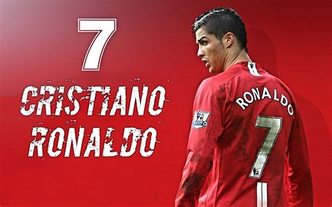 Cristiano Ronaldo En El Manchester United Manchester United Fond D