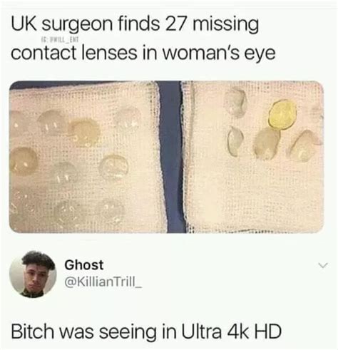 Doctor Finds Contact Lenses Lost In Womans Eye Twitter X Know