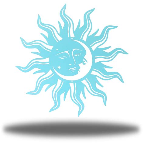 The Sun And Moon Are Depicted On A White Background