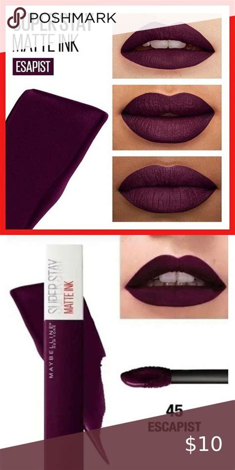 Maybelline Superstay Matte Ink Liquid Lipstick 45 Escapist Purple