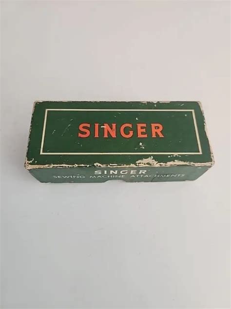 Vintage Singer Sewing Machine Attachments Class Machines