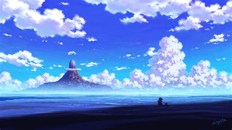 Anime Scene 4k Sky Wallpapers Wallpaper Cave