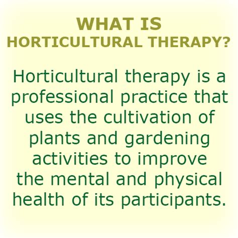 About The Horticultural Therapy Institute Horticultural Therapy Institute