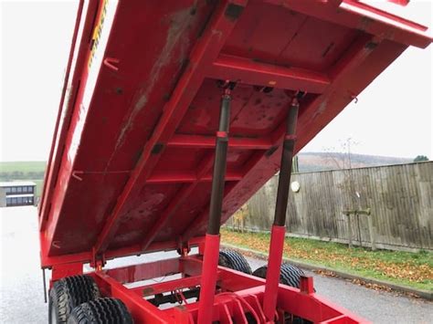 Herbst 8 Ton Mini Dump Loader Trailer Gm Stephenson Ltd