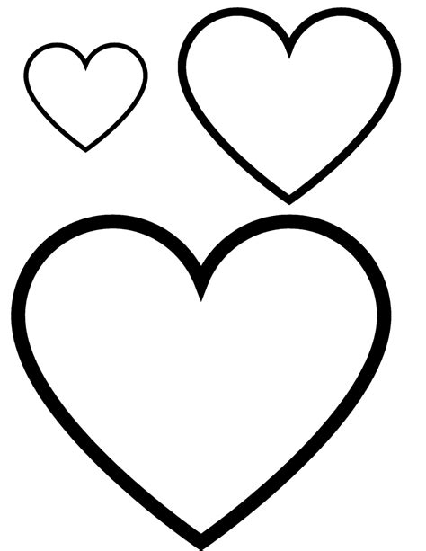 Printable Heart Template