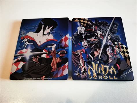 ninja scroll steelbook blu ray dvd