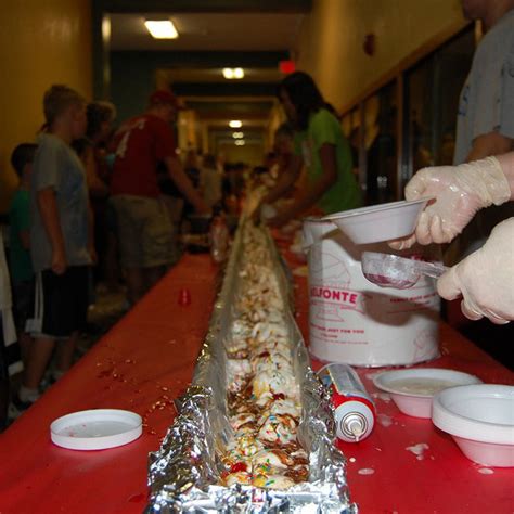 See What 13 Cities Held The World S Longest Ice Cream Dessert Record Before Ludington