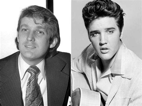 Donald Trump Says People Used To Tell Him He Looked Like Elvis Presley