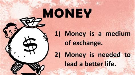 Few Lines On Importance Of Money In English 10 Lines On Importance