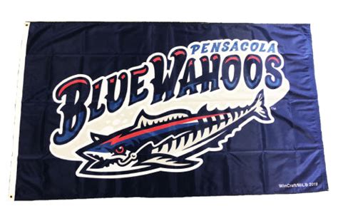 Pensacola Blue Wahoos 3x5 Flag Pensacola Blue Wahoos Official Store