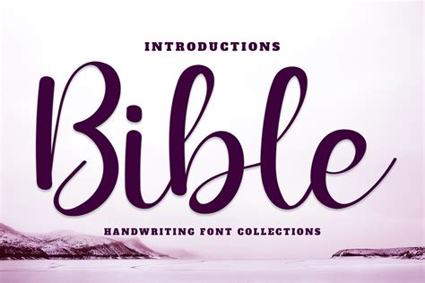 Bible Font By Yanstudio · Creative Fabrica