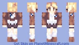 Attack on titan girl minecraft skin