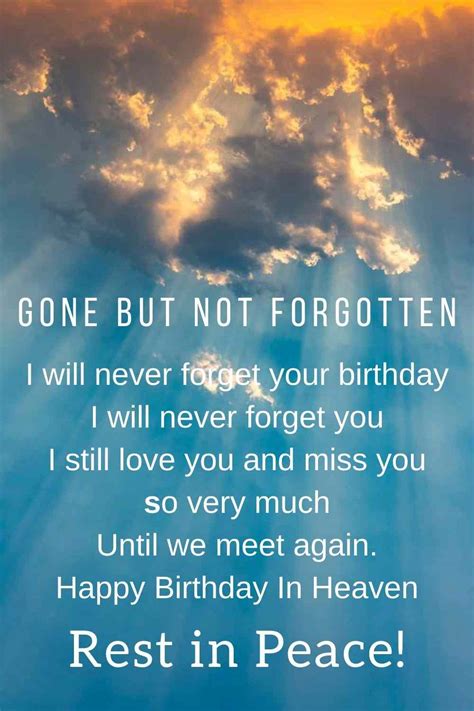 Happy Birthday To My Brother In Heaven Quotes Happy Birthday Card