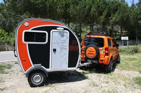 At the back of the front seats are a large storage area and a small table for two. 7 best tiny campers for a Fall road trip « Inhabitat ...
