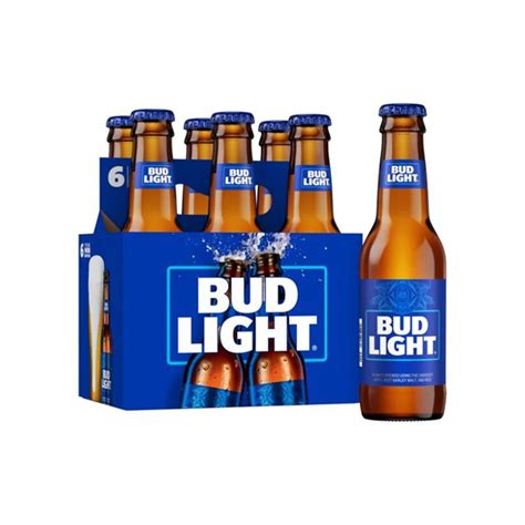 Bud Light Beer 12oz 6pk Bottles By Liquor Squared
