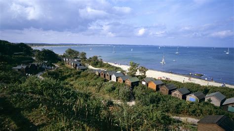 Beach Huts At Studland Bay Dorset National Trust