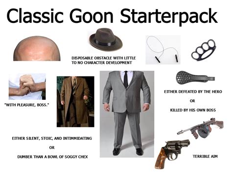 Classic Goon Starterpack Rstarterpacks